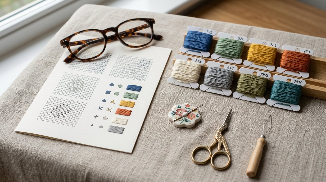 How to Read a Cross Stitch Pattern: A Beginner-Friendly Step-by-Step Guide - Image 2