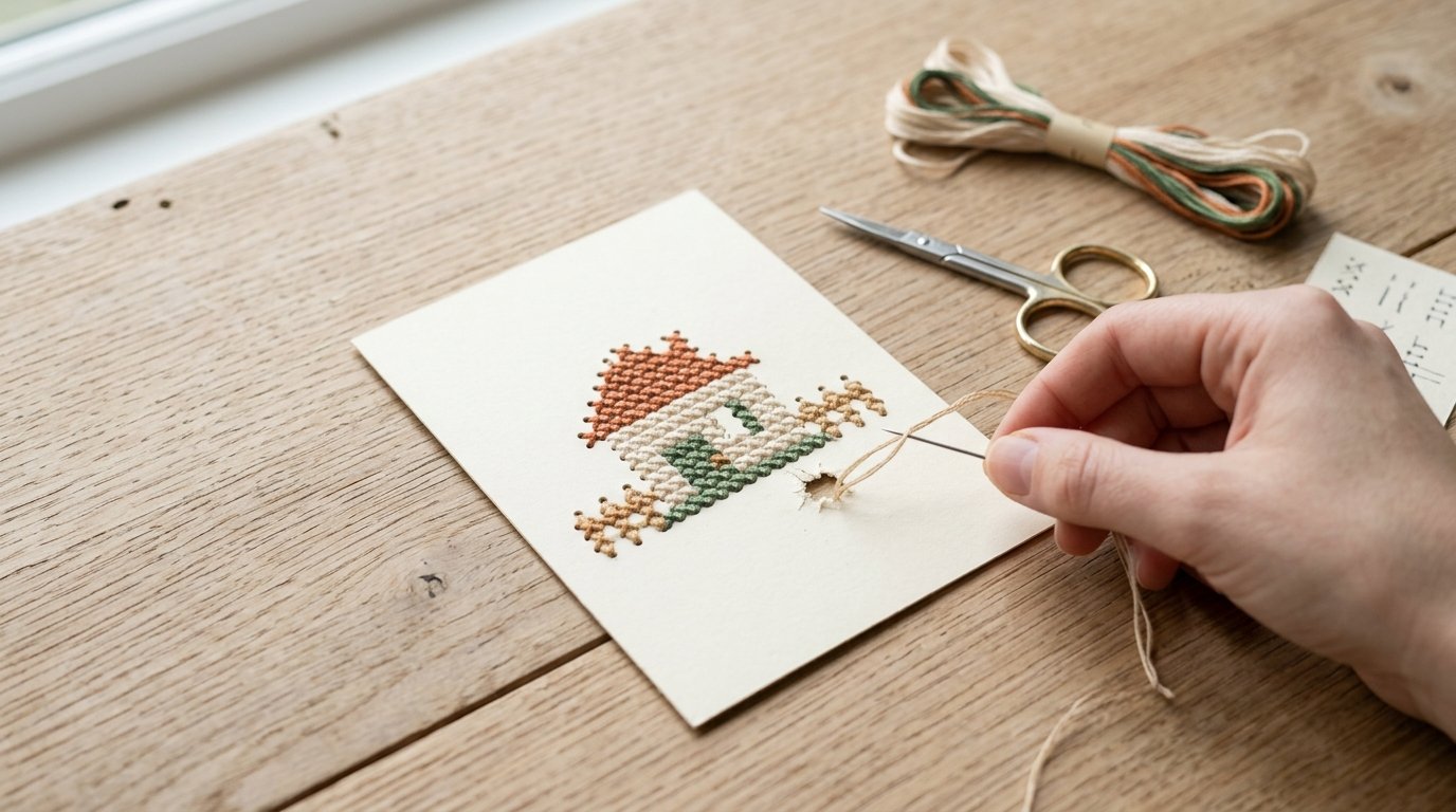 How to Cross Stitch on Paper: Step-by-Step Tutorial for Beginners - Image 1