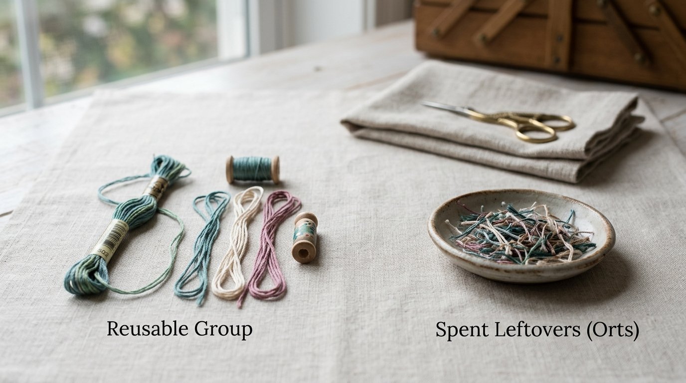 What Are Orts in Embroidery? Meaning and Practical Uses - Image 1