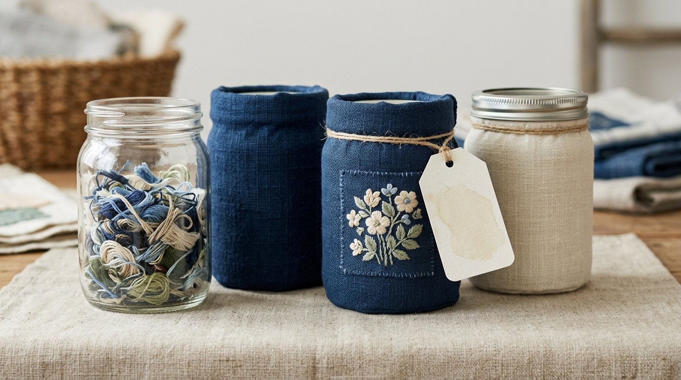 Make an Ort Jar and Scissor Caddy: Easy Tutorial for Stitchers - Image 2