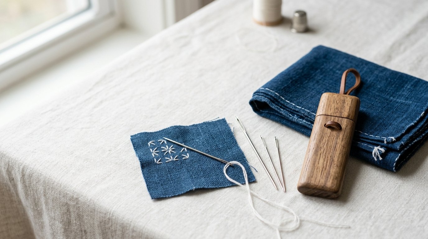 Essential Tools for Sashiko Stitching: A Practical Beginner’s Buying Guide - Image 1