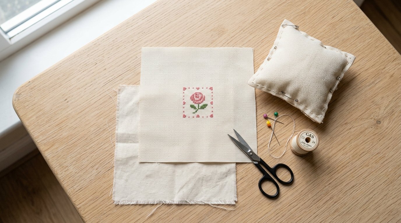 How to Make an Easy Cross Stitch Pincushion: Simple Step-by-Step Tutorial - Image 1