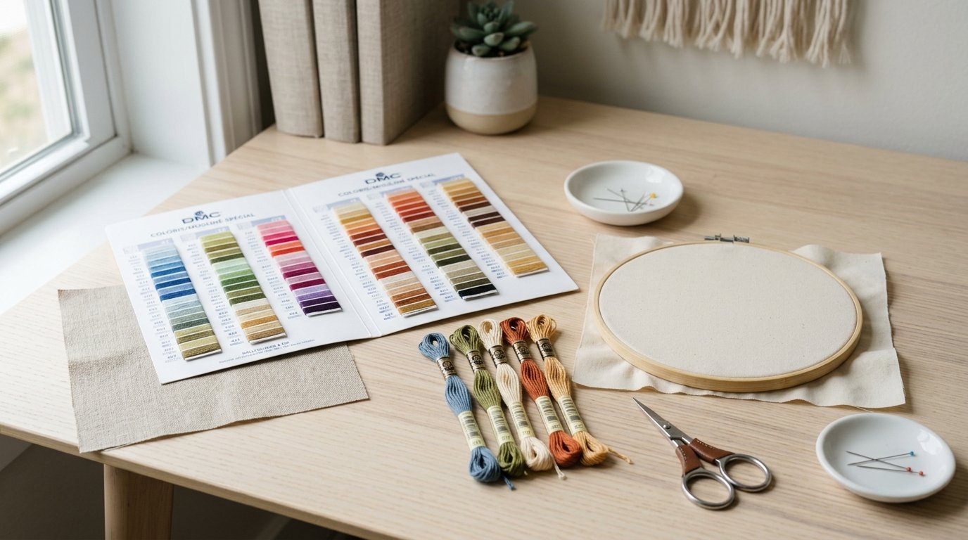 How to Use a DMC Thread Color Card for Accurate Floss Matching - Image 2