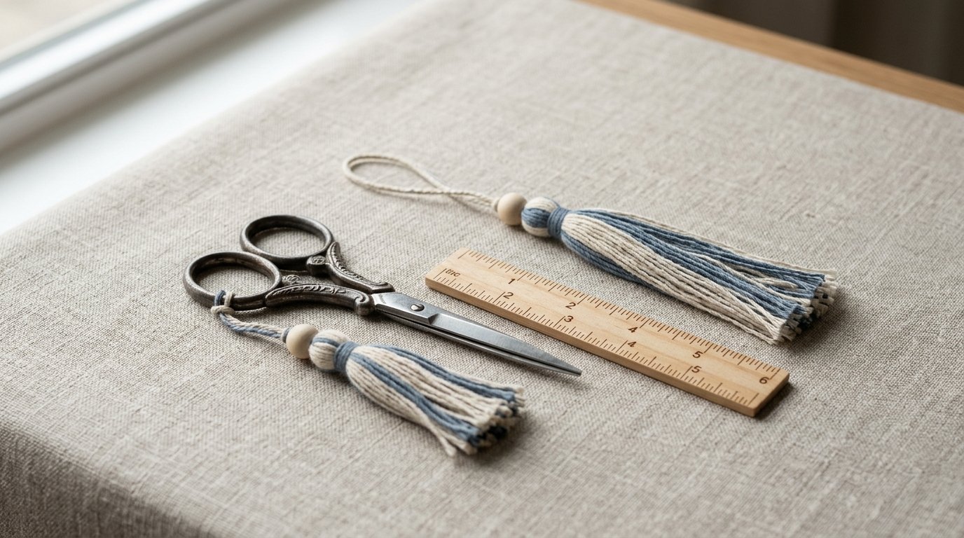 How to Make a Tassel Scissor Fob: Easy Tutorial for Needleworkers - Image 1