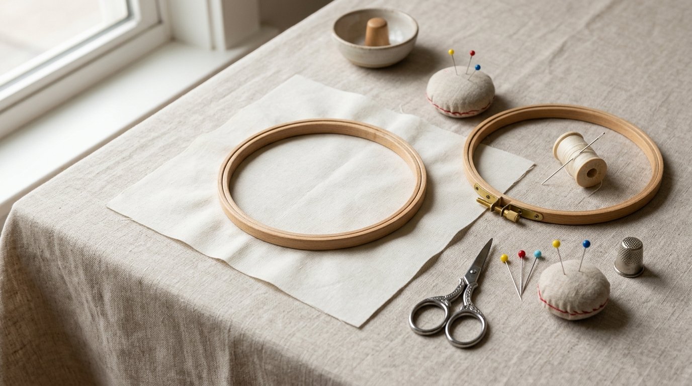 Make a Pincushion Out of Embroidery Hoops: Step-by-Step Tutorial - Image 1