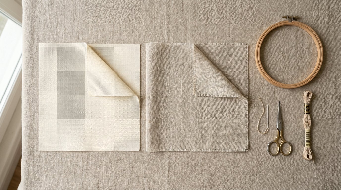 Do Aida and Linen Have a Right Side and Wrong Side? - Image 1