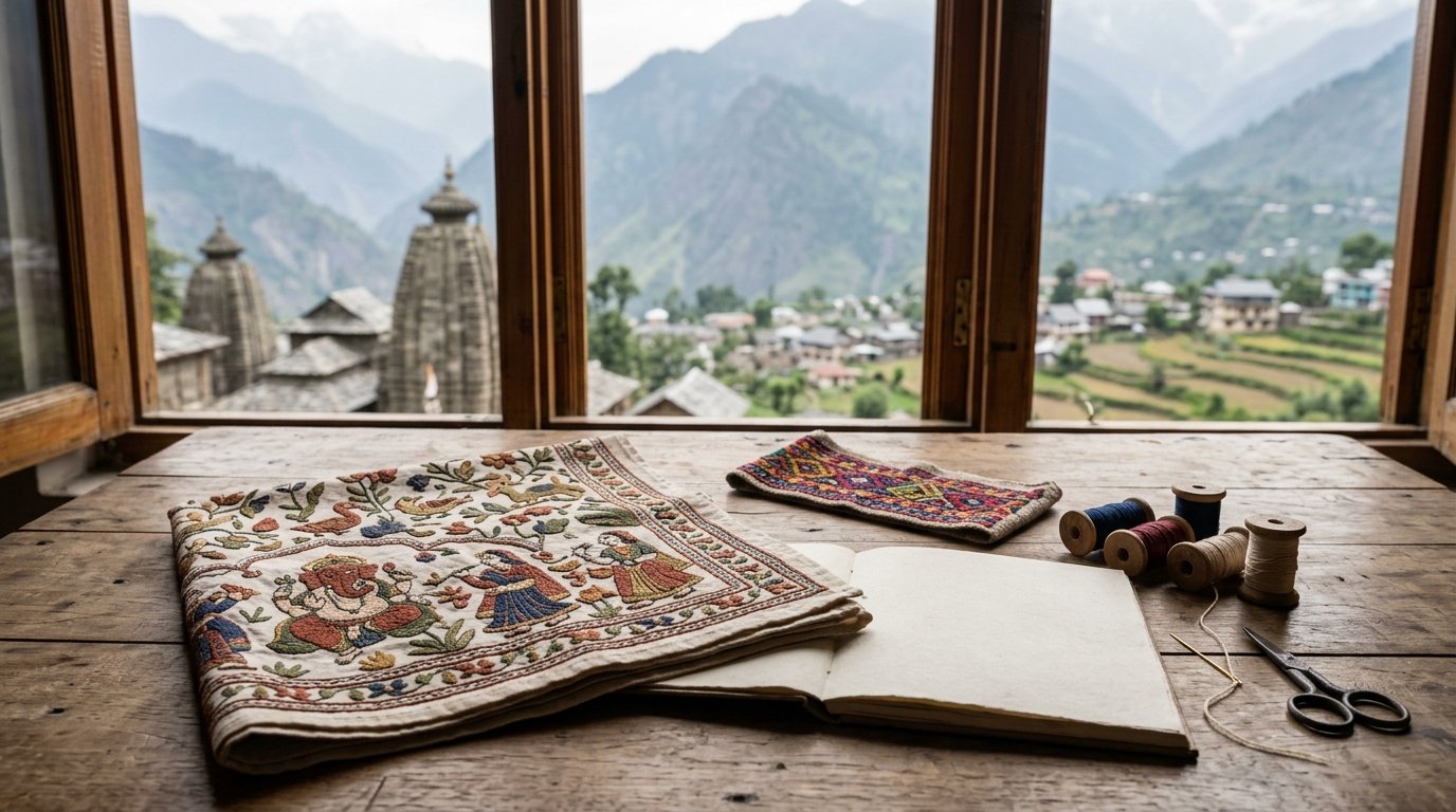 Himachal Embroidery and Chamba Rumal: A Heritage Guide - Image 1