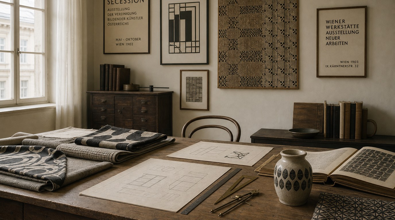 The Designs of the Wiener Werkstätte: A Textile History Guide - Image 1