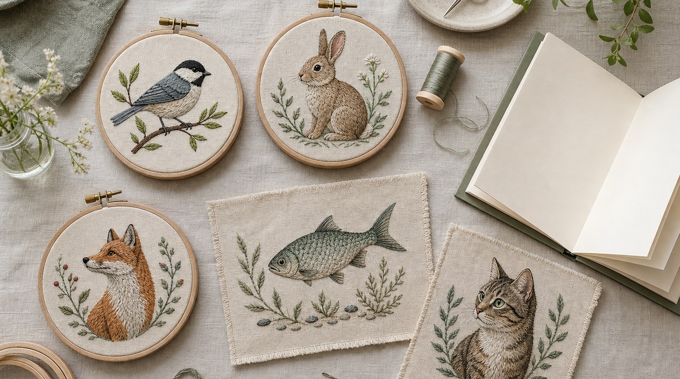 The Animal Challenge: Creative Embroidery Project Ideas - Image 1