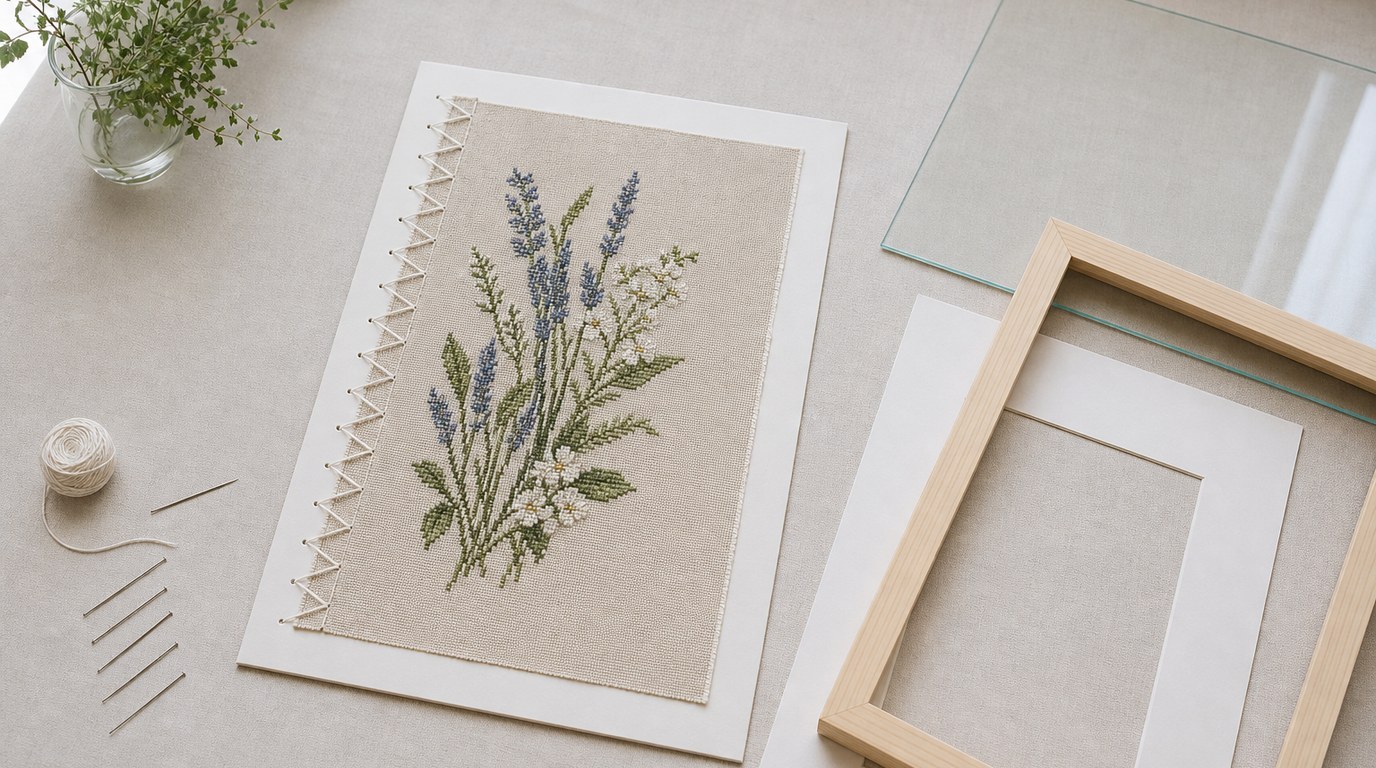 How to Frame Cross Stitch: A Simple Finishing Guide - Image 1