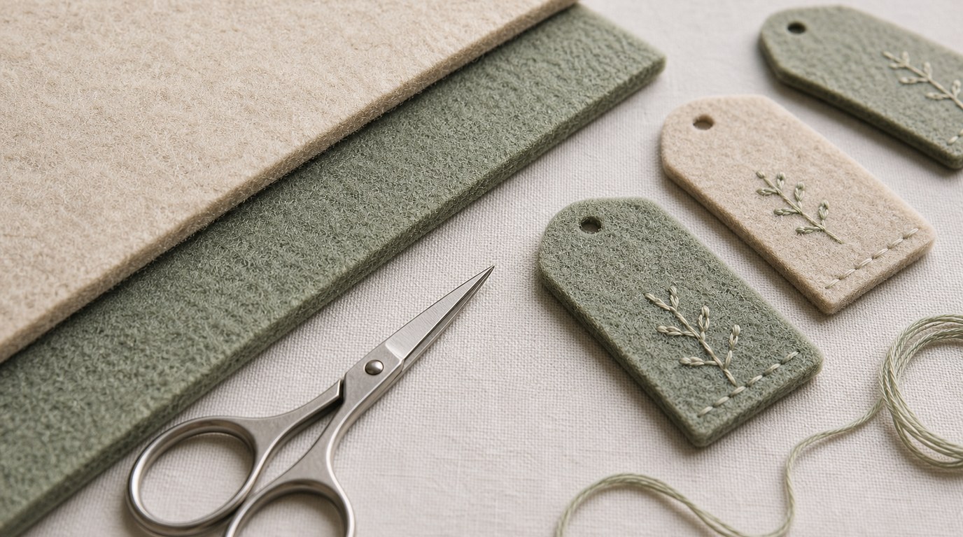 Felt Tags: How to Make Embroidered Labels for Crafts - Image 2