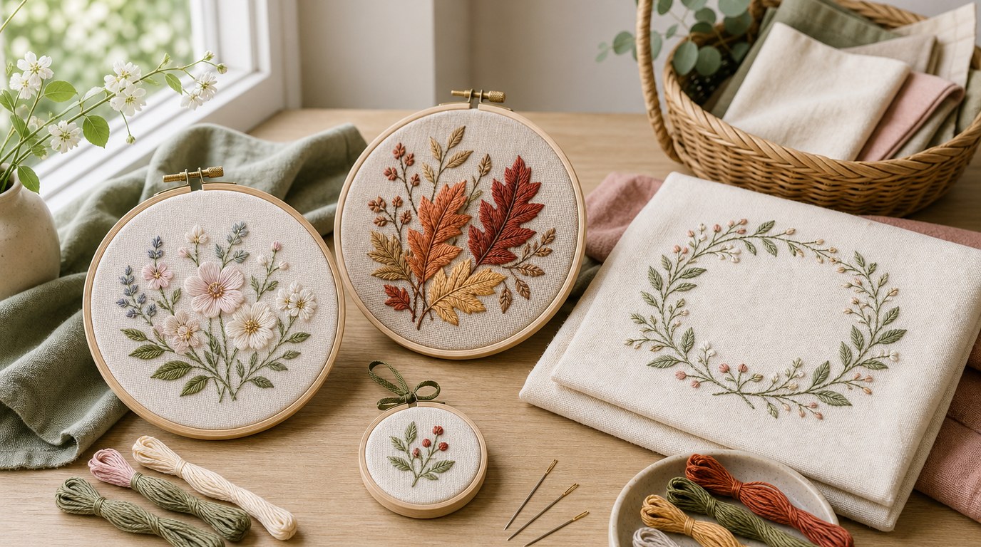 Embroidery Kits for Every Season: Best Patterns for Year-Round Stitching - Image 1