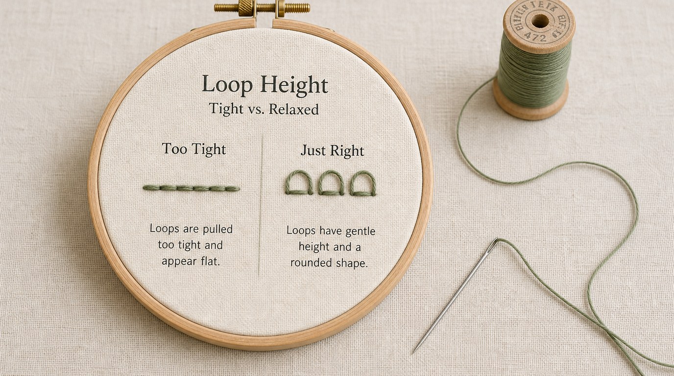 Learn How to Do Modern Embroidery Lazy Daisy Stitch - Image 2