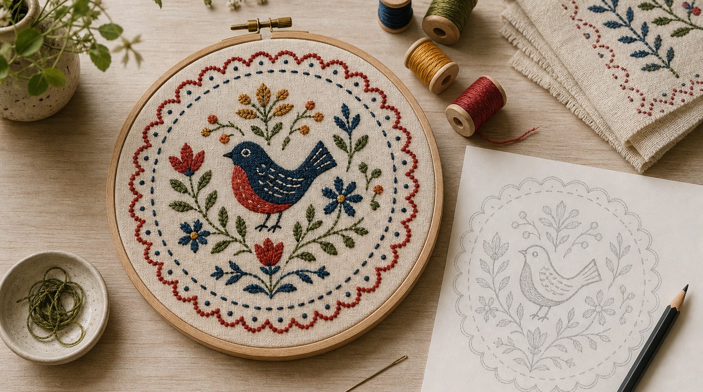 Maria Prymachenko’s Paintings: Folk Art Inspiration for Embroidery Design - Image 1
