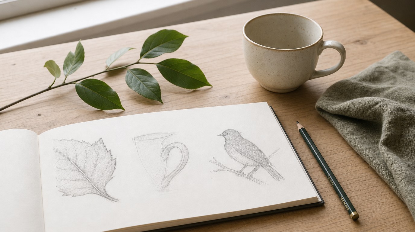 Drawing Motifs From the World Around You: An Embroidery Design Guide - Image 1