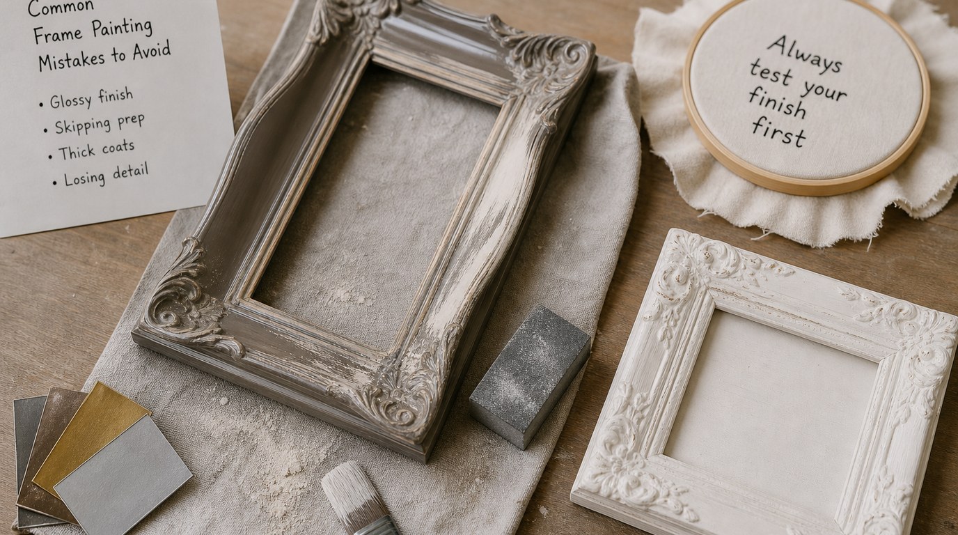 Ten Tips for Decoratively Painting Your Frame for Embroidery Finishing - Image 2