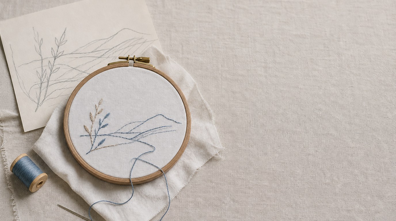 Learn Hand Embroidery With This Free Pattern: A Beginner Tutorial - Image 1