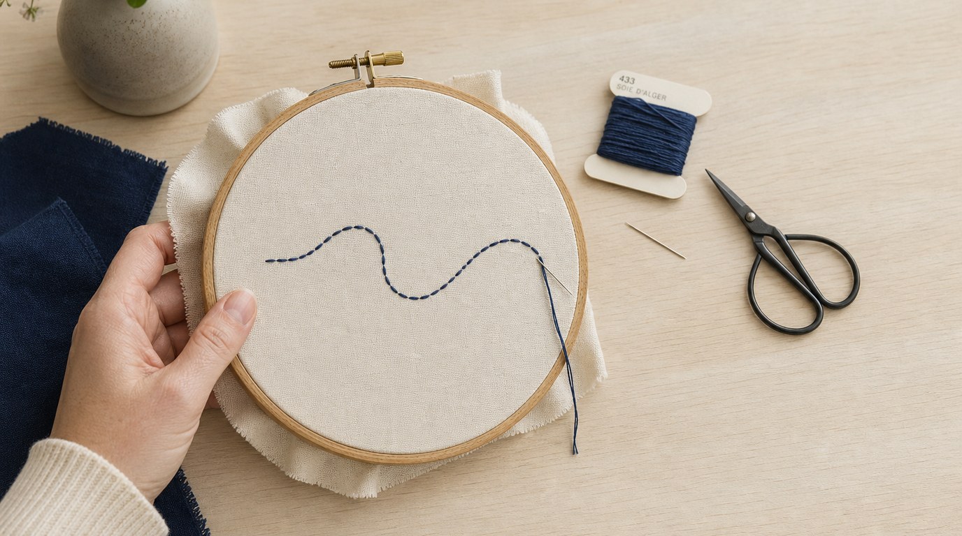 Letters and Words: Learn This Modern Embroidery Technique Step by Step - Image 1