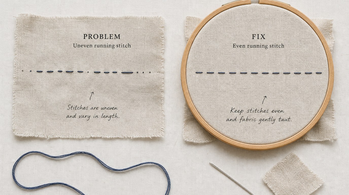 Learn How to Do Modern Embroidery Running Stitch: Step-by-Step Guide - Image 2
